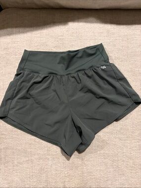 DSG Kids Active Shorts — Dark Green